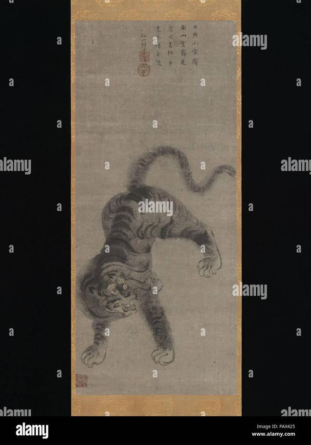 First, tigers are a BIG deal in East Asia—not just for their physical prowess but for their cultural symbolism. In the Chinese zodiac, the tiger (tora虎), one of the twelve signs, stands for the west, autumn, and metal. Tigers sit proudly as one of theshisho四象, the four mythical beasts guarding the four cardinal directions. In this cosmology, the tiger faces off as the yin opposite to the dragon’s yang—tiger rules wind on earth, dragon commands clouds in the sky.