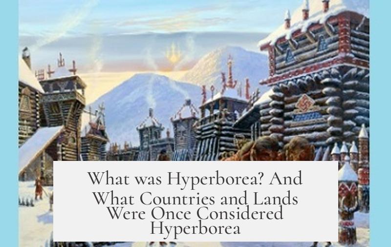 What was Hyperborea? And What Countries and Lands Were Once Considered Hyperborea?