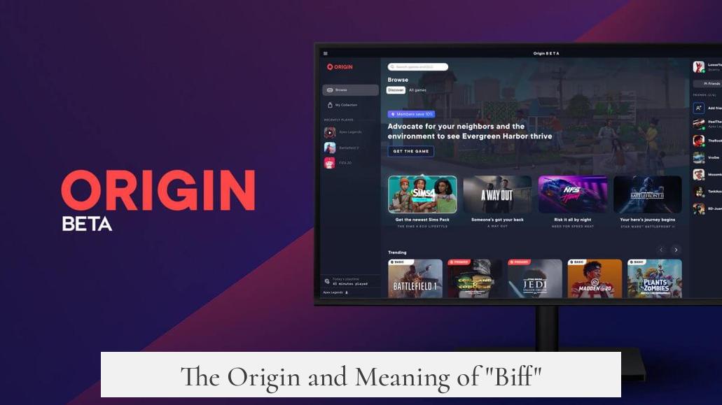 The Origin and Meaning of "Biff"