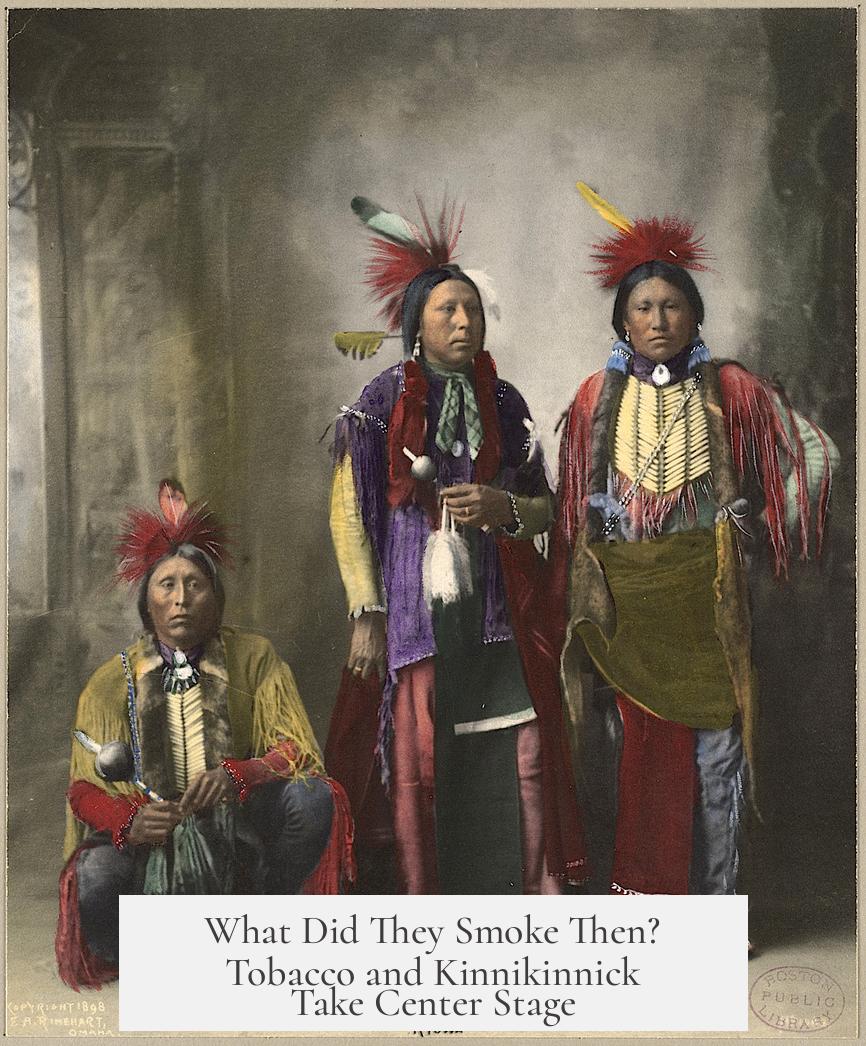 What Did They Smoke Then? Tobacco and Kinnikinnick Take Center Stage