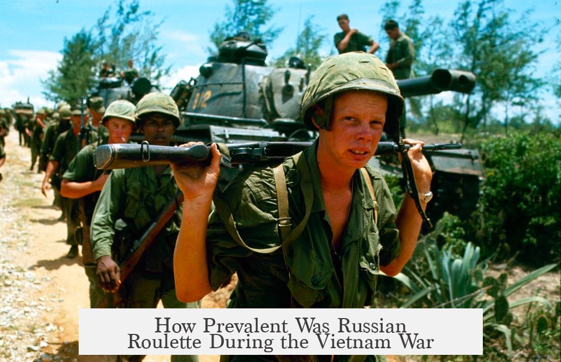 How Prevalent Was Russian Roulette During the Vietnam War?