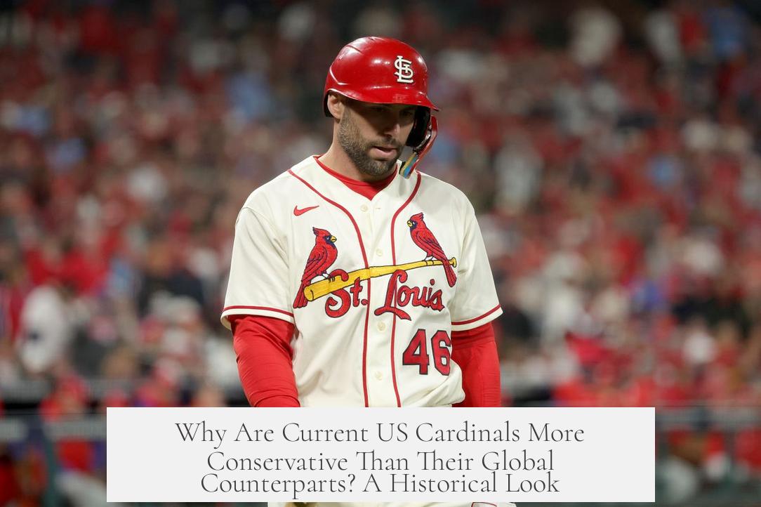 Why Are Current US Cardinals More Conservative Than Their Global Counterparts? A Historical Look
