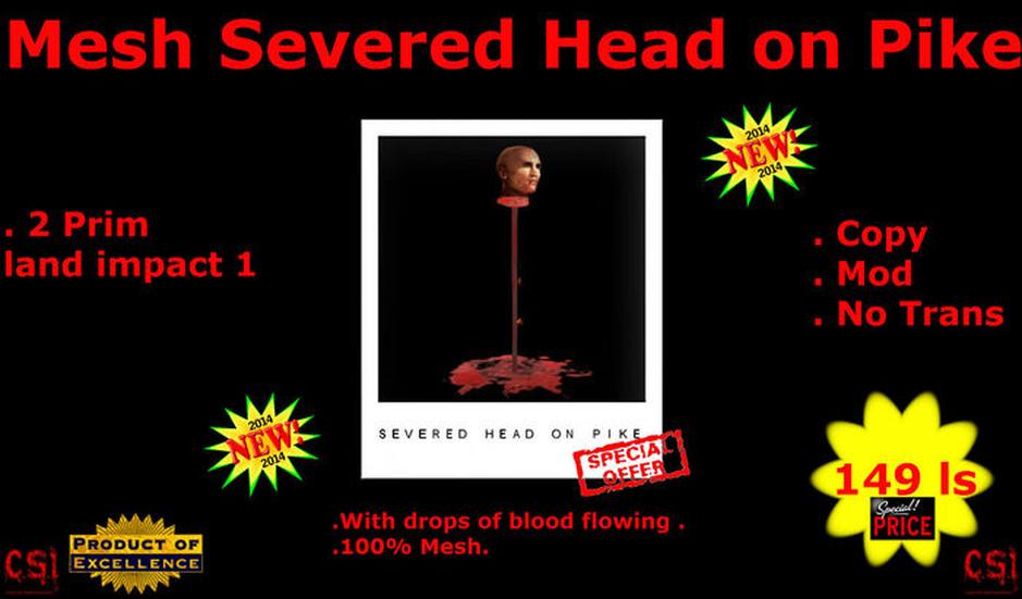 The use of severed heads on public display served multiple overlapping functions: