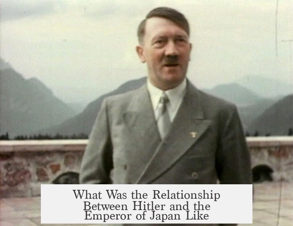 What Was the Relationship Between Hitler and the Emperor of Japan Like?