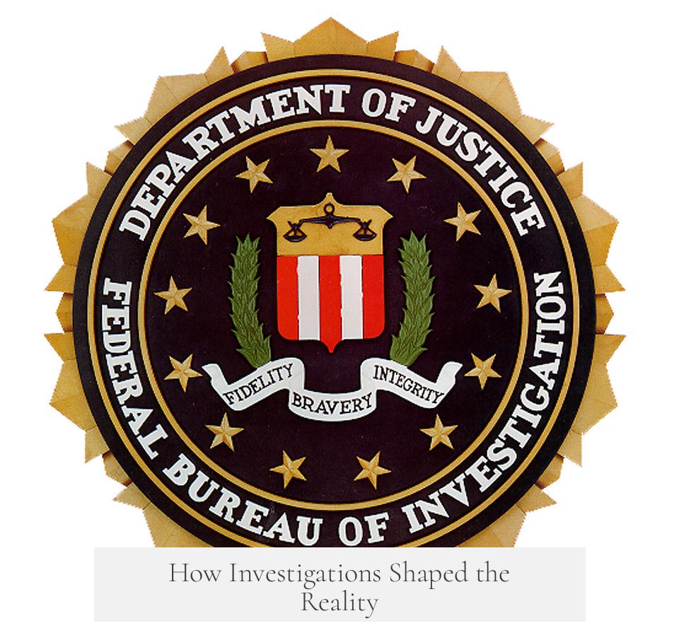 How Investigations Shaped the Reality