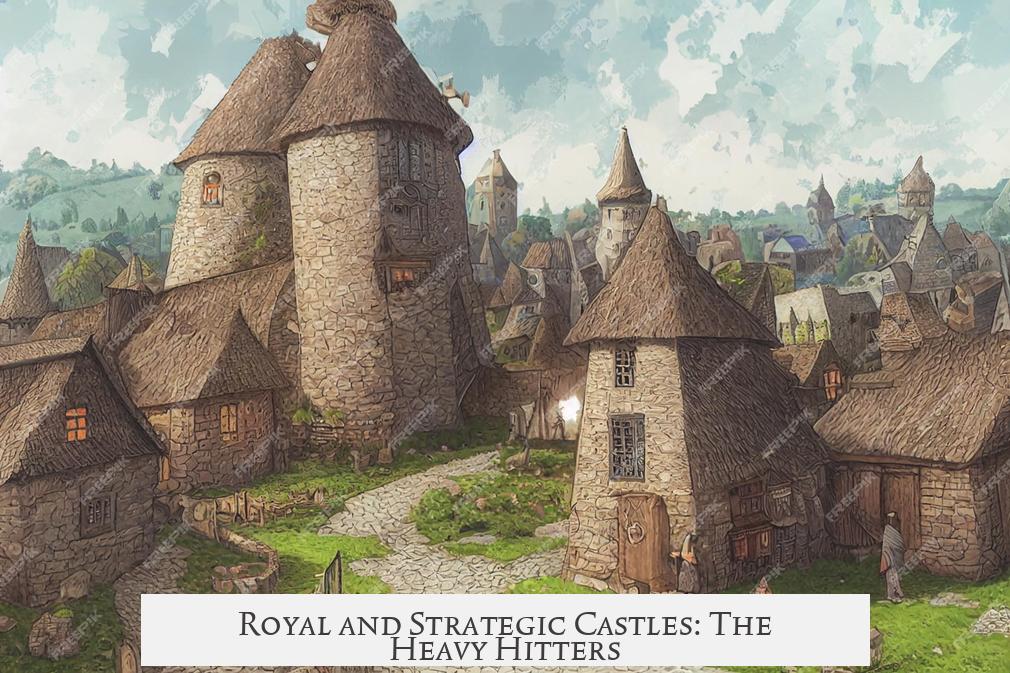 Royal and Strategic Castles: The Heavy Hitters