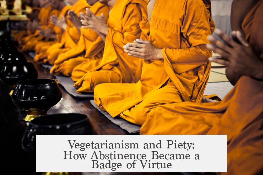 Vegetarianism and Piety: How Abstinence Became a Badge of Virtue