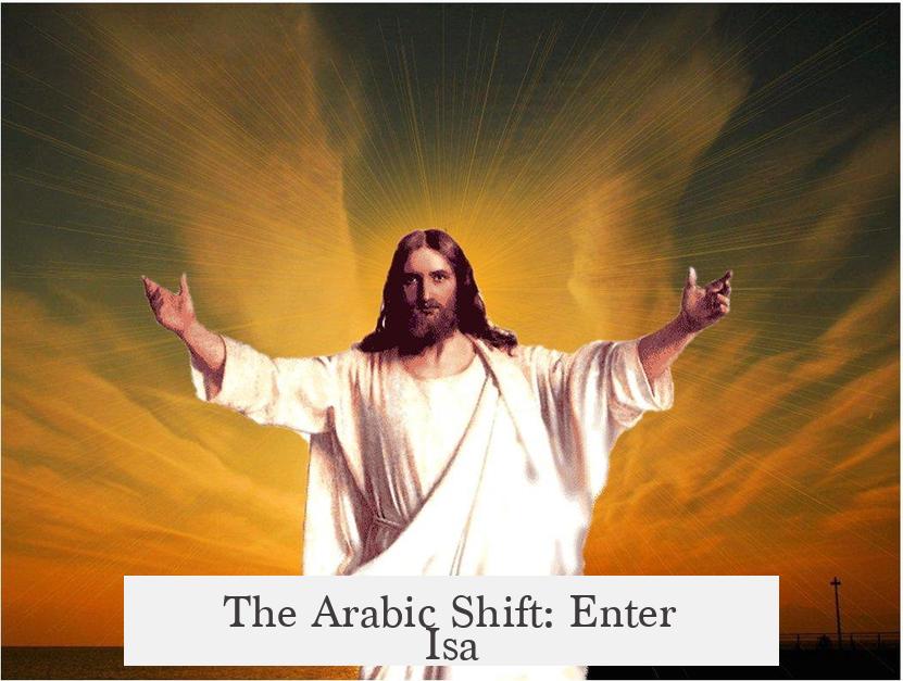 The Arabic Shift: Enter Isa