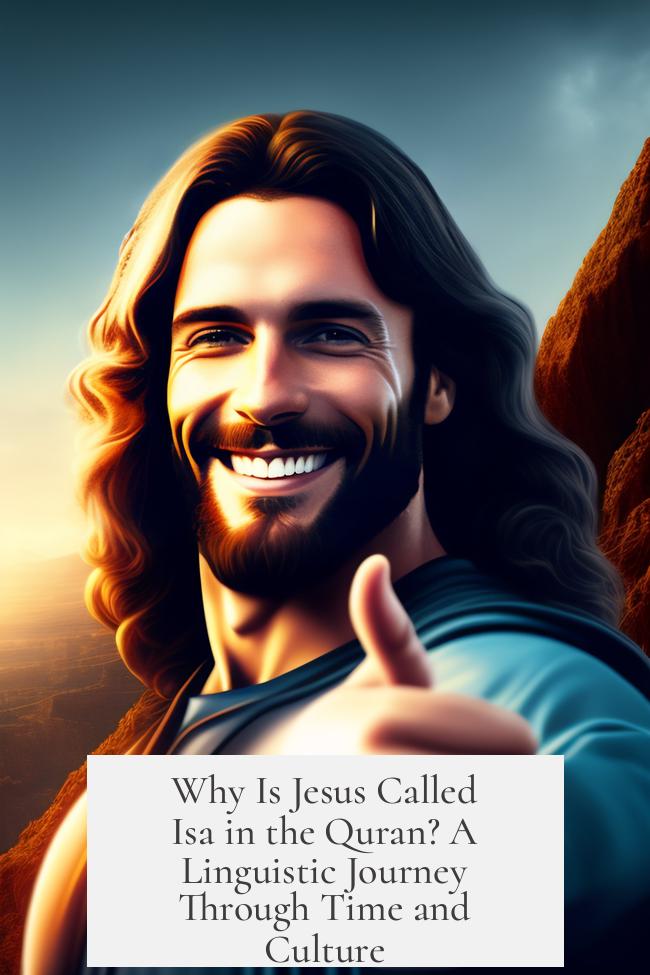 Why Is Jesus Called Isa in the Quran? A Linguistic Journey Through Time and Culture