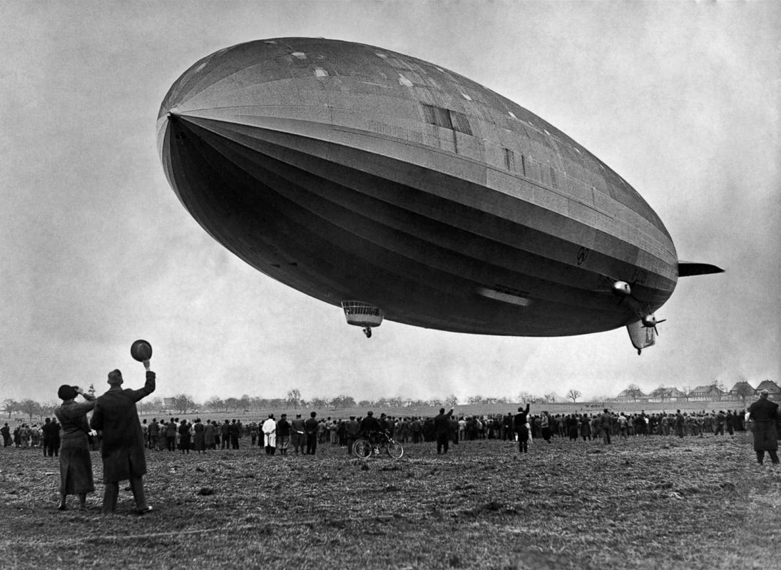 The Hindenburg was considered an option for flight despite hydrogen's flammability because the risks of hydrogen were misunderstood, alternatives like helium were unavailable to the Germans, and hydrogen airships had practical advantages in lift and range over other technologies of the time.