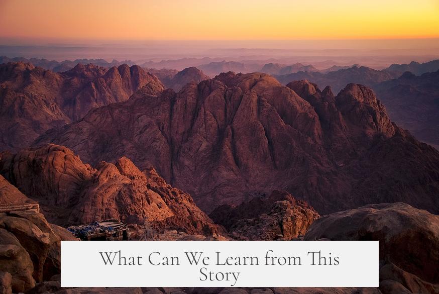 What Can We Learn from This Story?