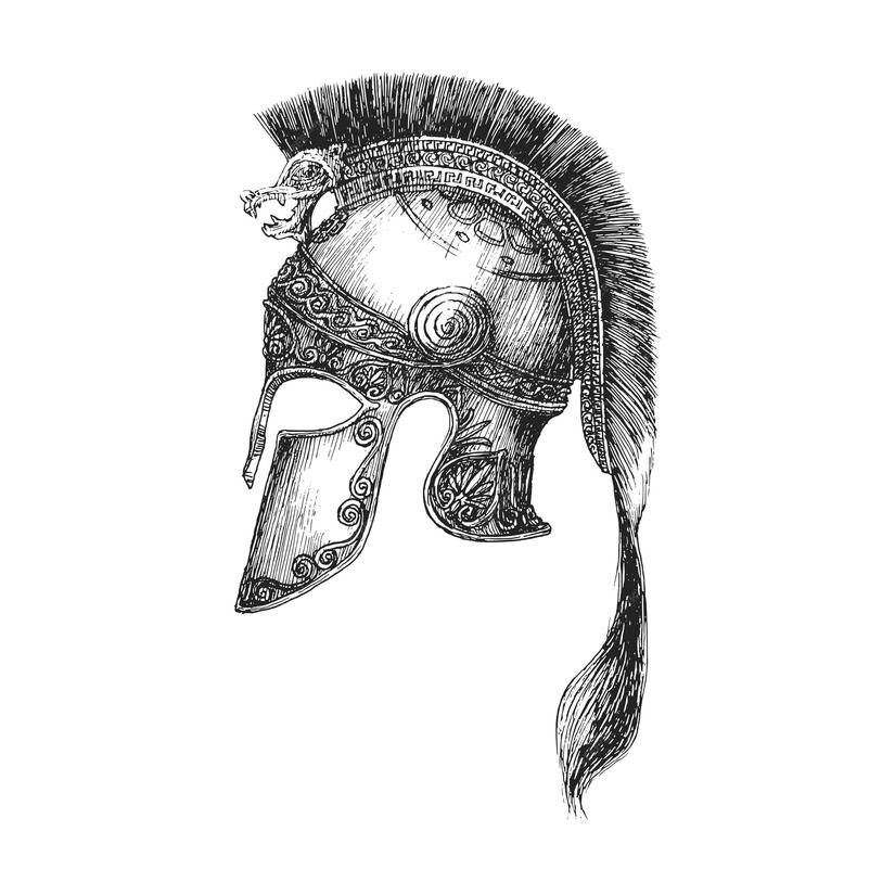 Vase Paintings and Shield Designs Offer No Clues