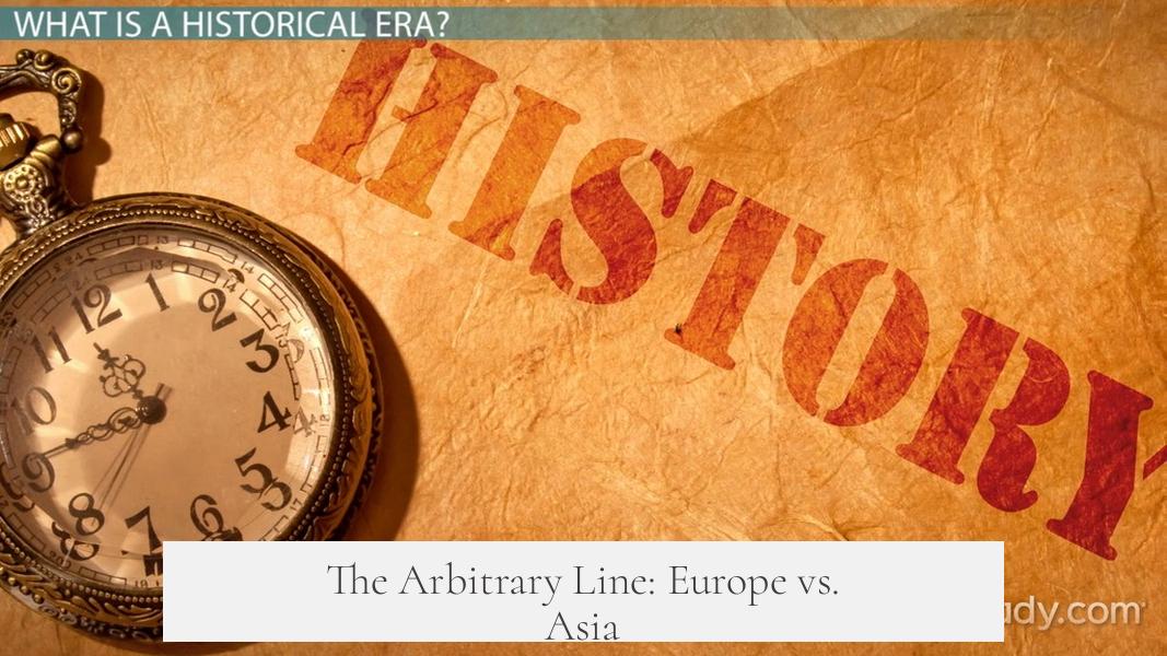 The Arbitrary Line: Europe vs. Asia