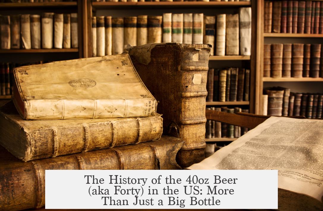 The History of the 40oz Beer (aka Forty) in the US: More Than Just a Big Bottle