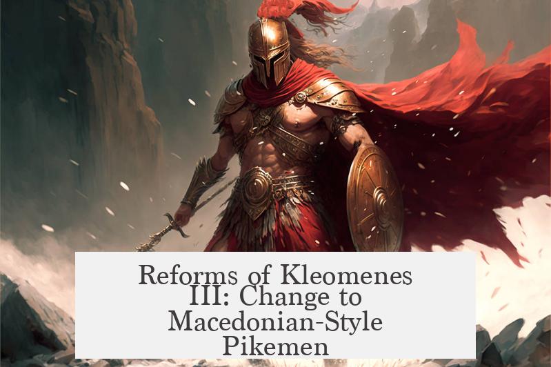Reforms of Kleomenes III: Change to Macedonian-Style Pikemen