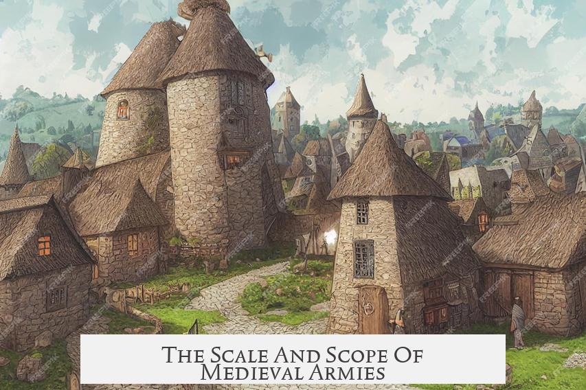 The Scale And Scope Of Medieval Armies
