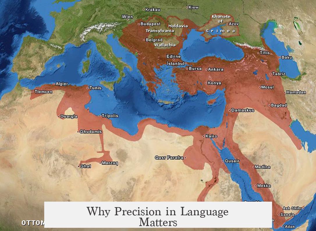 Why Precision in Language Matters