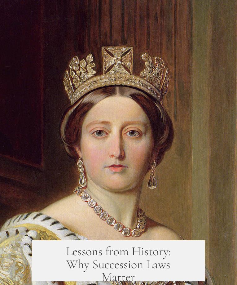 Lessons from History: Why Succession Laws Matter
