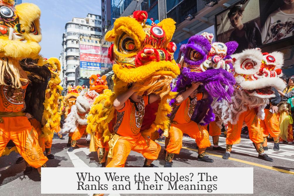 Who Were the Nobles? The Ranks and Their Meanings