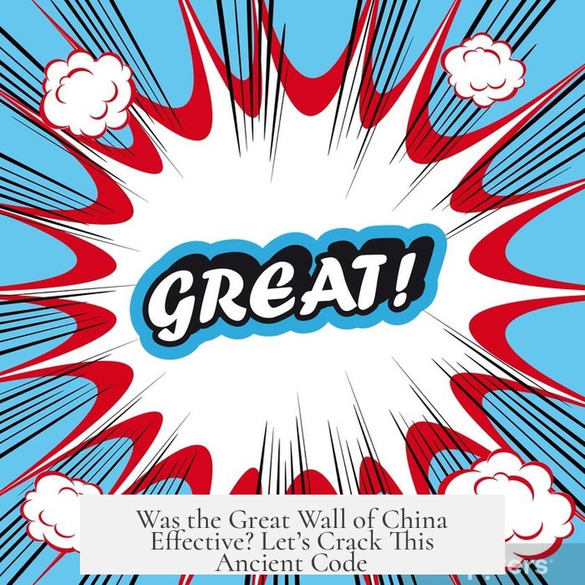 Was the Great Wall of China Effective? Let’s Crack This Ancient Code