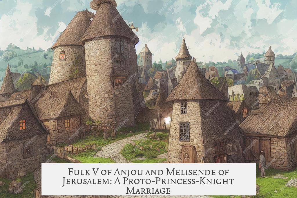 Fulk V of Anjou and Melisende of Jerusalem: A Proto-Princess-Knight Marriage