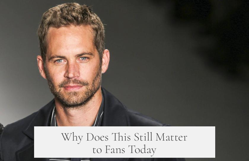 Why Does This Still Matter to Fans Today?