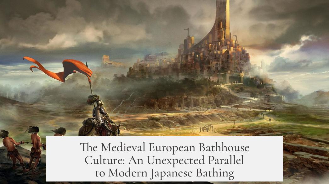 The Medieval European Bathhouse Culture: An Unexpected Parallel to Modern Japanese Bathing