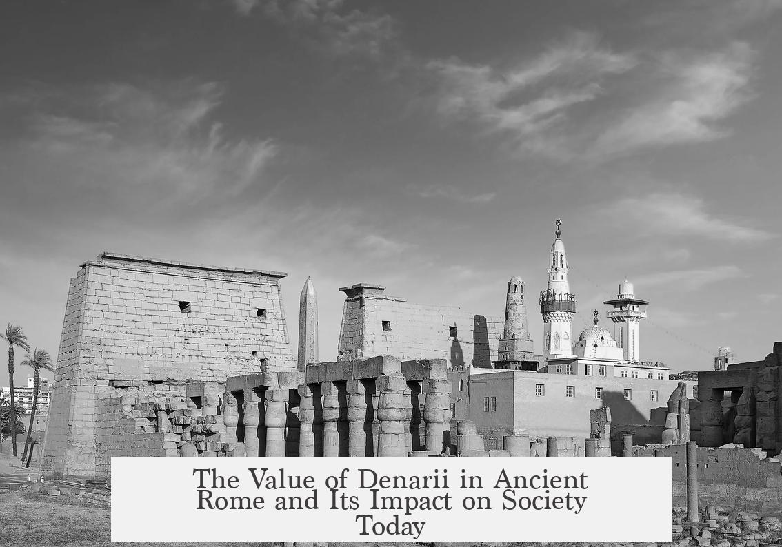 The Value of Denarii in Ancient Rome and Its Impact on Society Today
