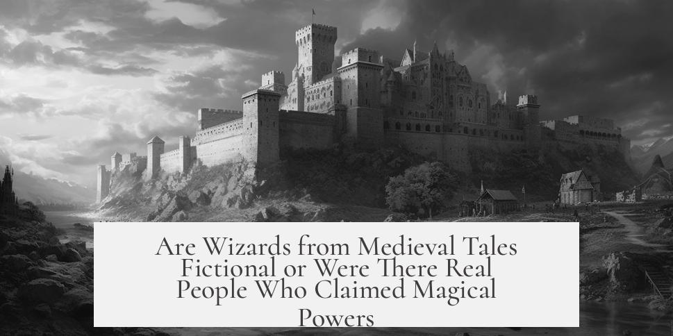 Are Wizards from Medieval Tales Fictional or Were There Real People Who Claimed Magical Powers