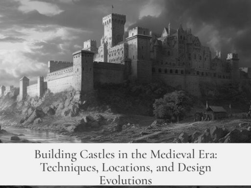 Building Castles in the Medieval Era: Techniques, Locations, and Design Evolutions