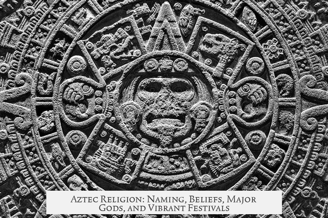 Aztec Religion: Naming, Beliefs, Major Gods, and Vibrant Festivals