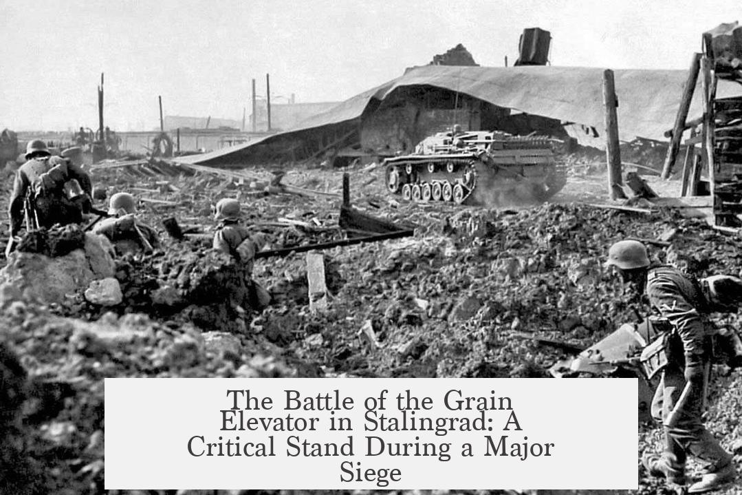 The Battle of the Grain Elevator in Stalingrad: A Critical Stand During a Major Siege