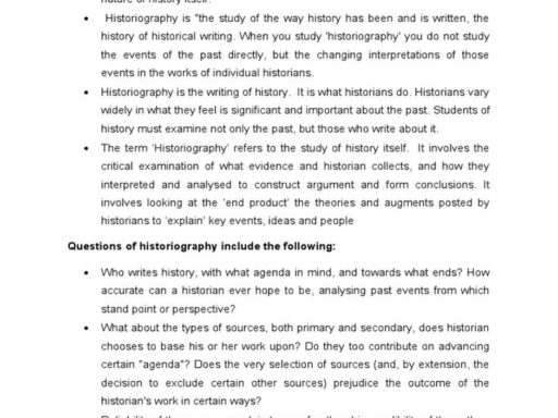 How to Write a Strong Historiography Essay: Key Elements and Resources