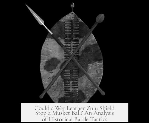 Could a Wet Leather Zulu Shield Stop a Musket Ball? An Analysis of Historical Battle Tactics
