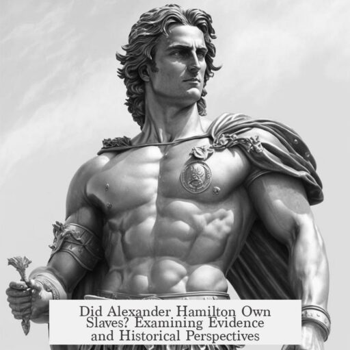 Did Alexander Hamilton Own Slaves? Examining Evidence and Historical Perspectives