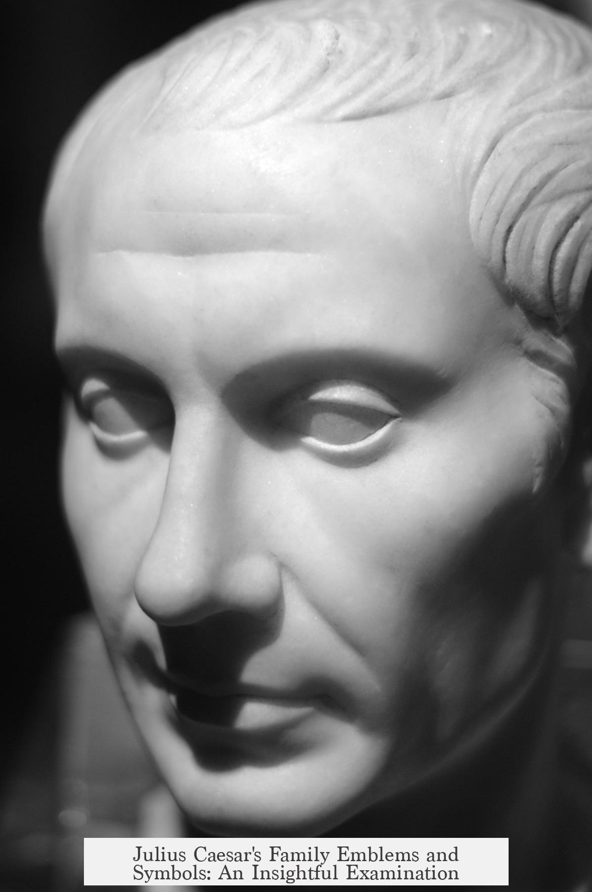 Julius Caesar's Family Emblems and Symbols: An Insightful Examination