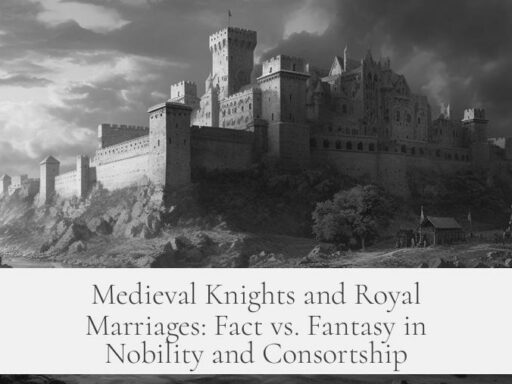 Medieval Knights and Royal Marriages: Fact vs. Fantasy in Nobility and Consortship