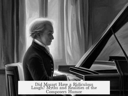 Did Mozart Have a Ridiculous Laugh? Myths and Realities of the Composers Humor