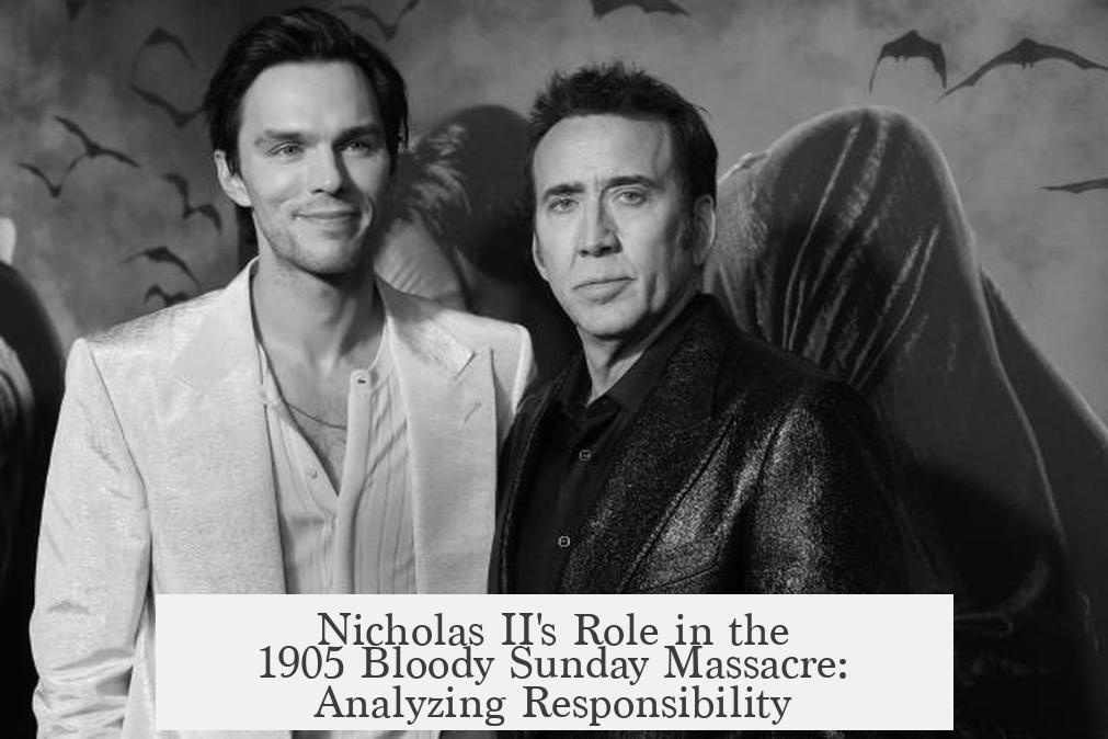 Nicholas II's Role in the 1905 Bloody Sunday Massacre: Analyzing Responsibility