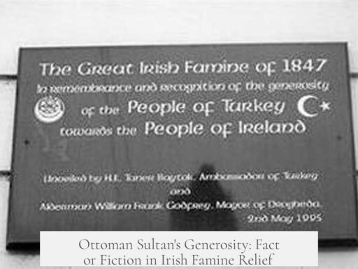 Ottoman Sultan's Generosity: Fact or Fiction in Irish Famine Relief