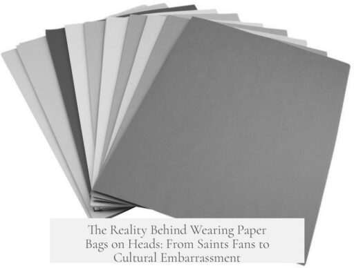 The Reality Behind Wearing Paper Bags on Heads: From Saints Fans to Cultural Embarrassment