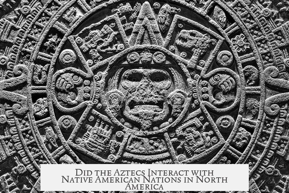 Did the Aztecs Interact with Native American Nations in North America