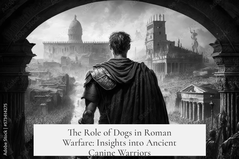 The Role of Dogs in Roman Warfare: Insights into Ancient Canine Warriors