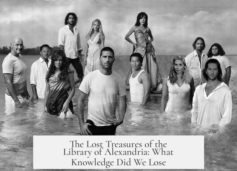 The Lost Treasures of the Library of Alexandria: What Knowledge Did We Lose