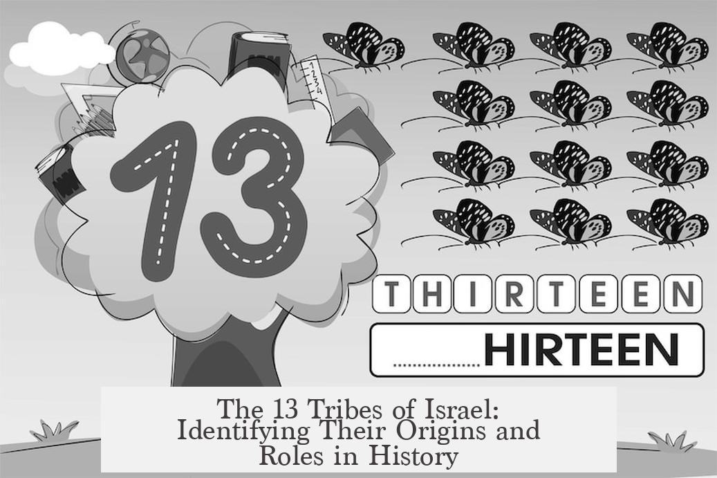 The 13 Tribes of Israel: Identifying Their Origins and Roles in History