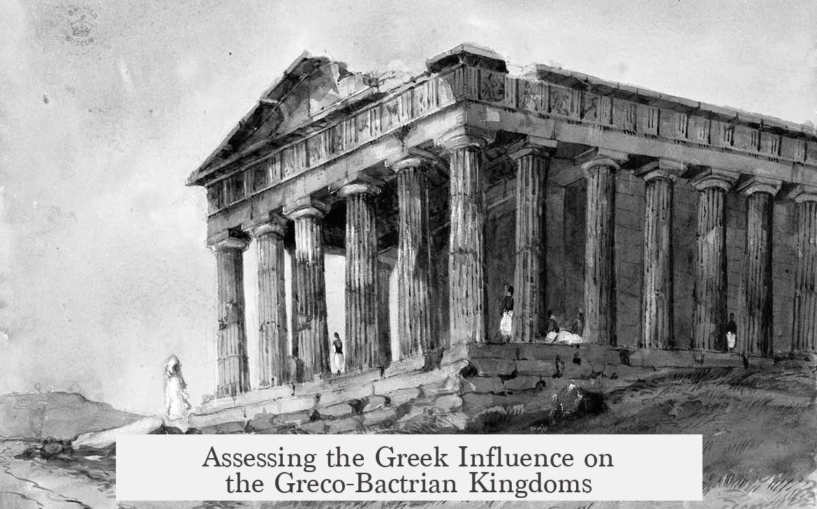 Assessing the Greek Influence on the Greco-Bactrian Kingdoms