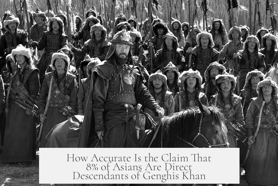 How Accurate Is the Claim That 8% of Asians Are Direct Descendants of Genghis Khan
