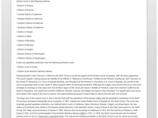 US Territories and Their Connection to Courts of Appeals: A Detailed Overview
