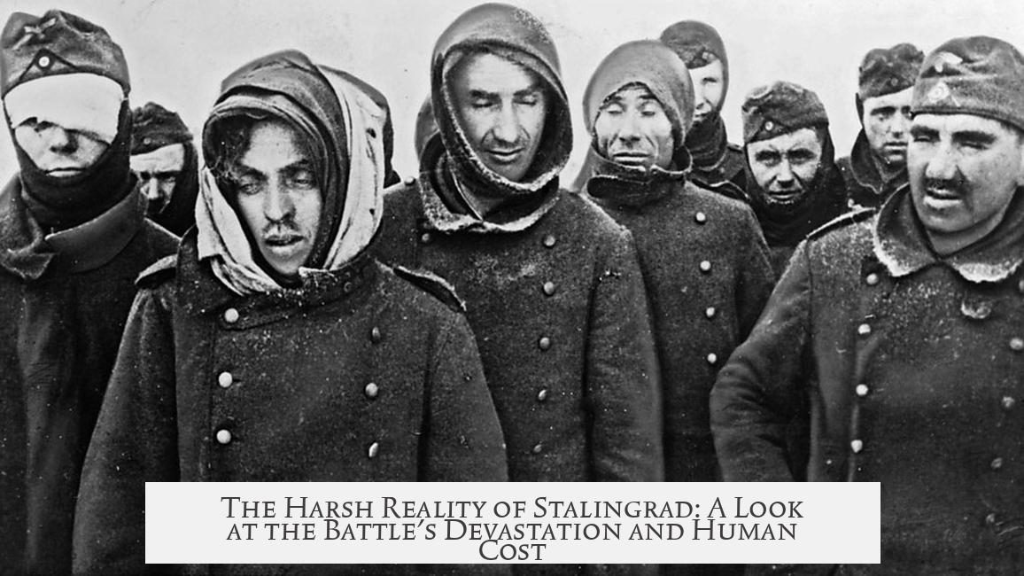 The Harsh Reality of Stalingrad: A Look at the Battle's Devastation and Human Cost