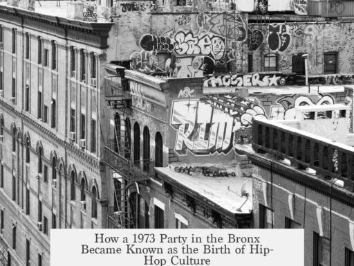 How a 1973 Party in the Bronx Became Known as the Birth of Hip-Hop Culture